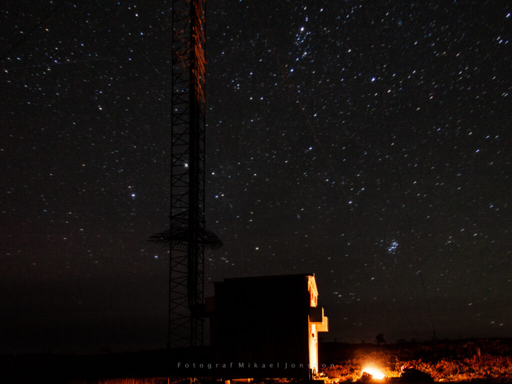 Min första astrofotografering tagen i Sälen 2014